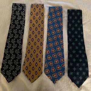 Armani Vintage neck ties all 4